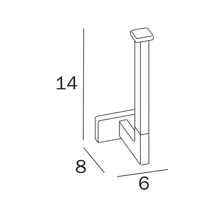 Lea Spare toilet roll holder image