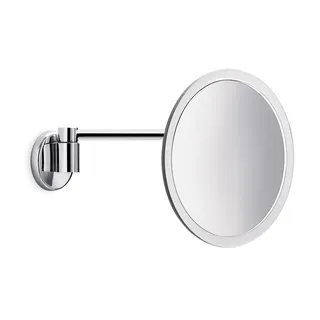 Inda Wall mtd magnifying mirror on joint pivot arm image