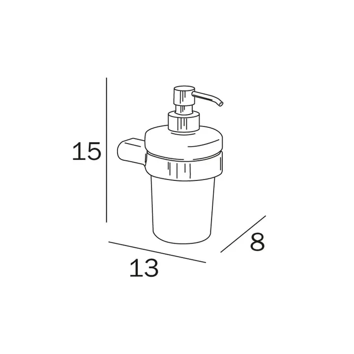 Mito Wall mount Soap Dispanser image