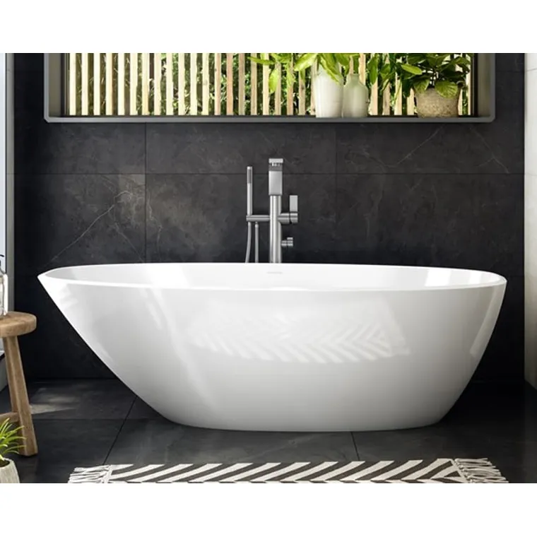 Mozzano 2 Freestanding bath with void 1685mm