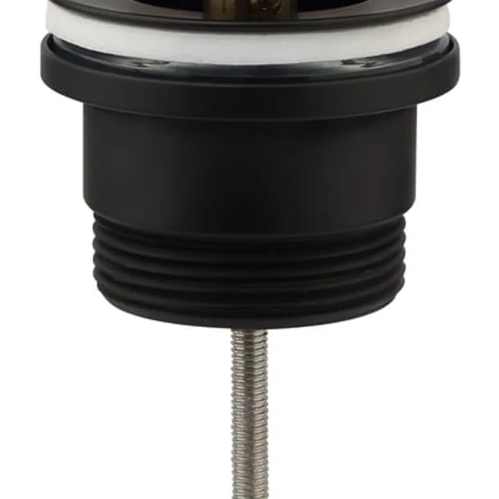 40mm Universal Push Pop Plug & Waste - Matte Black