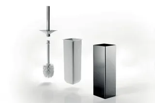 My Way Toilet brush holder - Chrome image