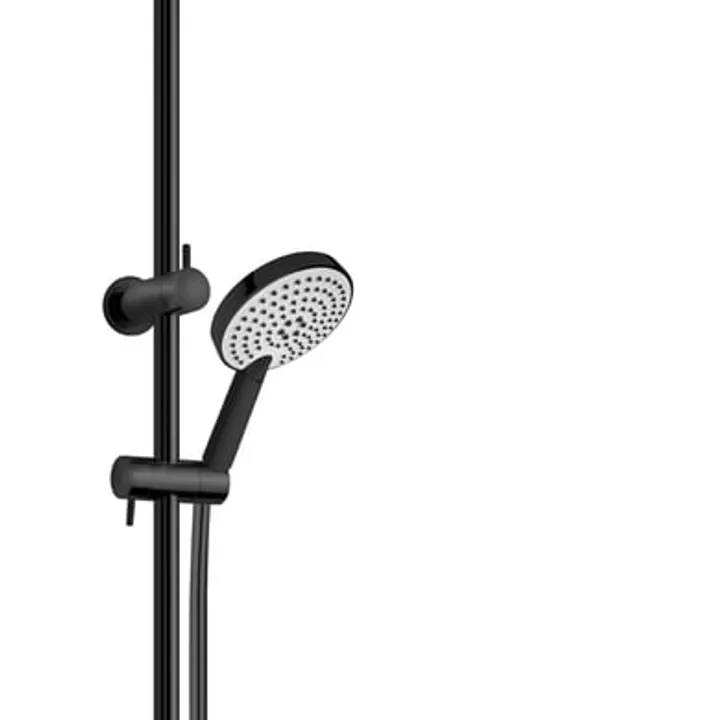 Aria Combination Shower Set - Matte Black