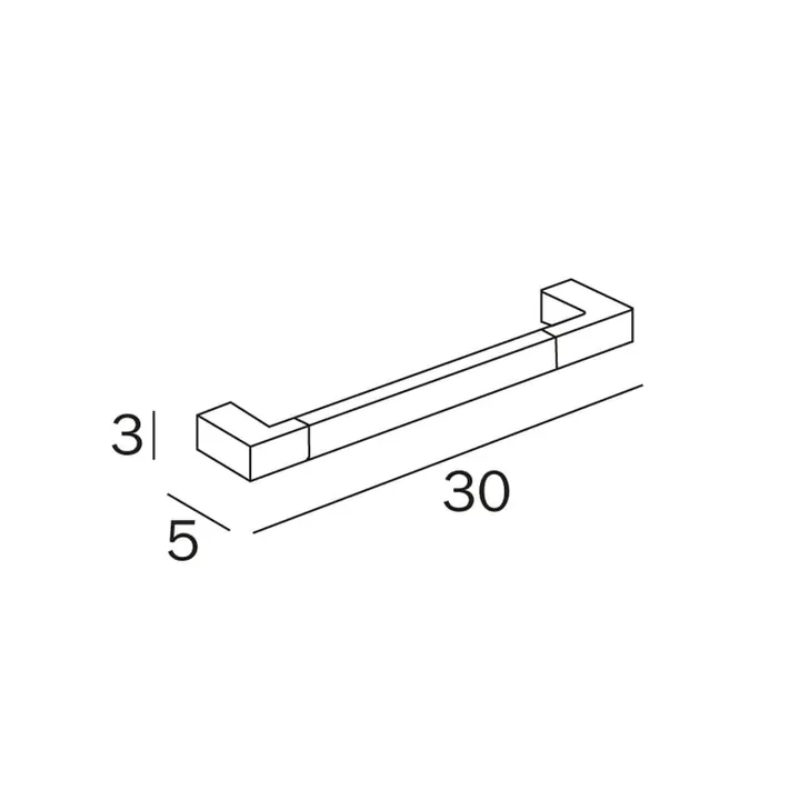 Lea/Logic Grab bar 150kg 30cm image