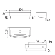 Inda Basket with Removable Antibacterial base image