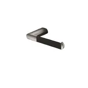 Mito  Toilet paper holder single - Chrome - Black image