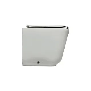 Tribeca NoRim Pedestal Pan and Seat - True NoRim design - Comfort Height 430mm image