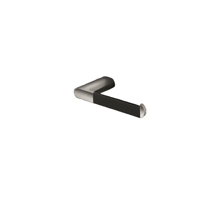 Mito  Toilet paper holder single - Chrome - Black image