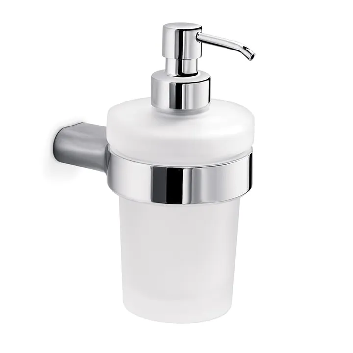 Mito Wall mounted soap dispenser - Brushed Nickel