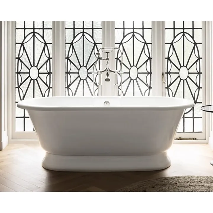 York Freestanding bath with plinth 1742 x 799mm, without overflow image