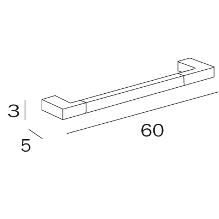 Lea/Logic Grab bar 150kg 60cm image