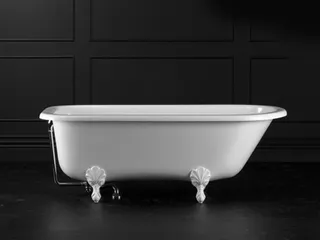 Hampshire Claw foot bath 1705 x 776mm, without overflow, with White Quarrycast feet image