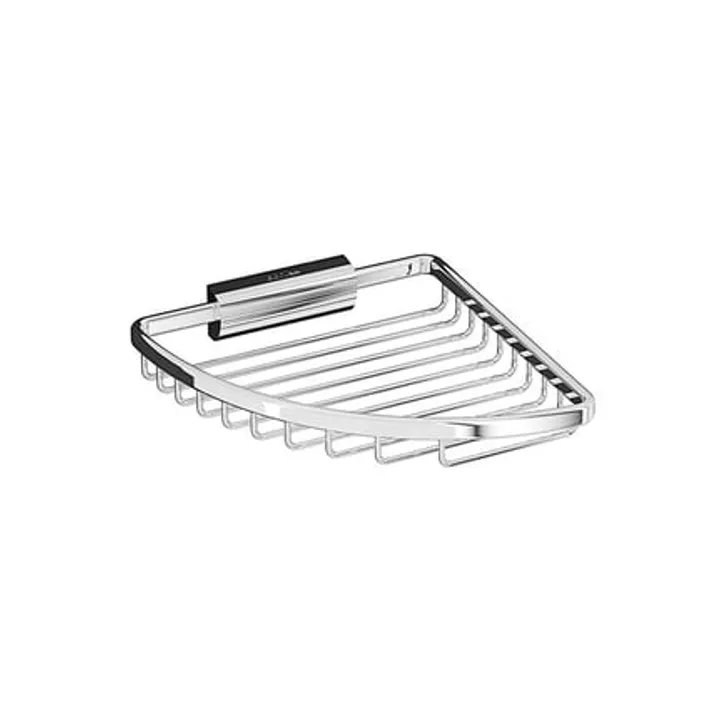 Inda Removable corner wire basket - shallow