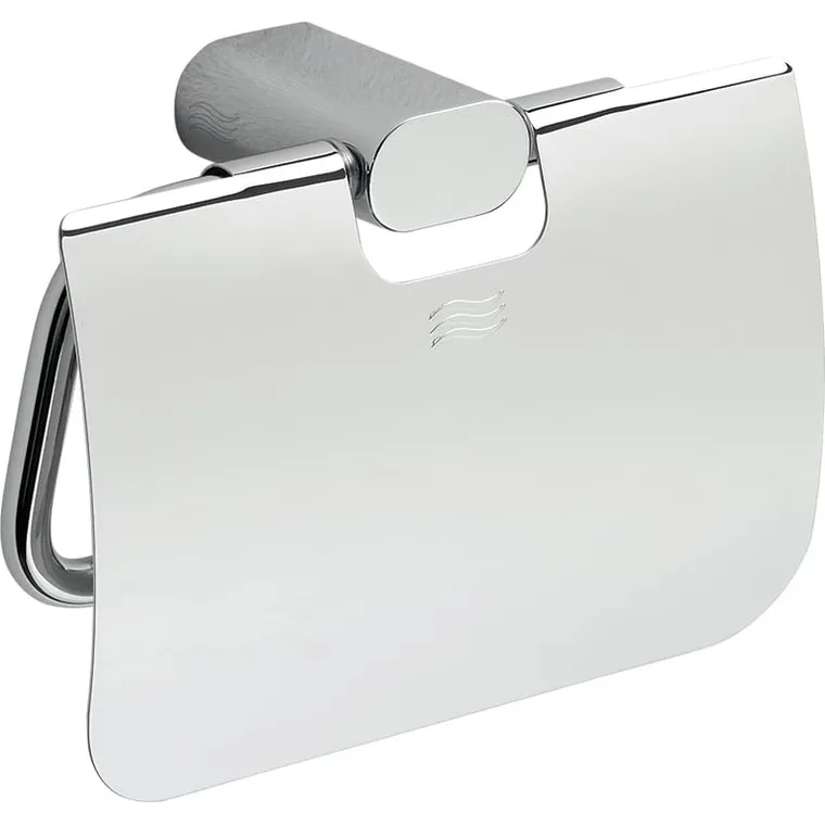 Mito  Covered toilet roll holder - Brushed Nickel