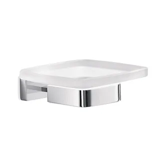 Lea Wall mounted soap dish & holder image