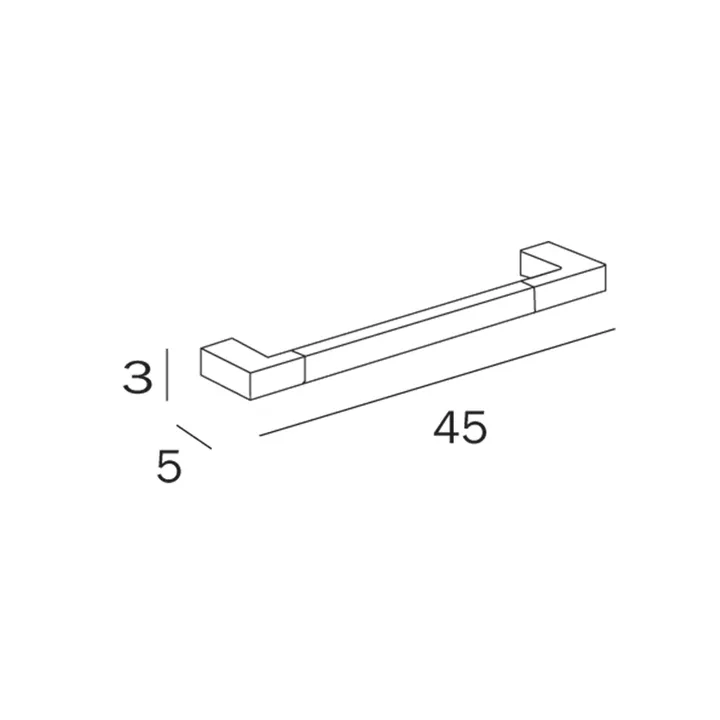 Lea/Logic Grab bar 150kg 45cm image