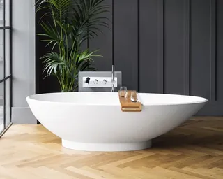 Napoli Freestanding bath 1909 x 855mm, without overflow image