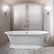 Elwick Freestanding bath with plinth 1902 x 910, without overflow image