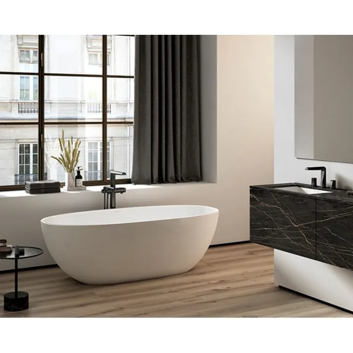 Barcelona 1800 Freestanding bath 1800 x 865mm, without overflow, with void under bath image