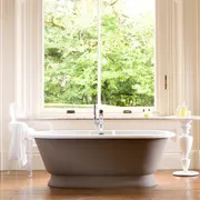 York Freestanding bath with plinth 1742 x 799mm, without overflow image