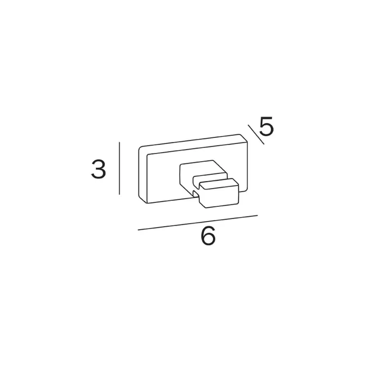 Lea Robe hook single image