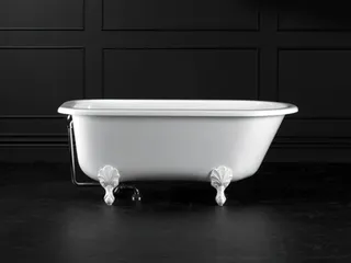 Wessex Claw foot bath 1525 x 761mm, without overflow, with White Quarrycast feet image