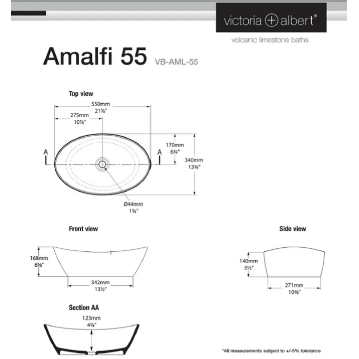 Amalfi 55 basin image